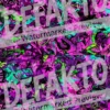 Neon Drift graffiti canvas print with purple, teal, and neon green street art chaos