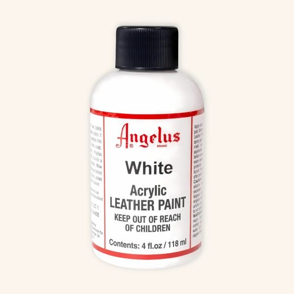 Angelus White Acrylic Leather Paint